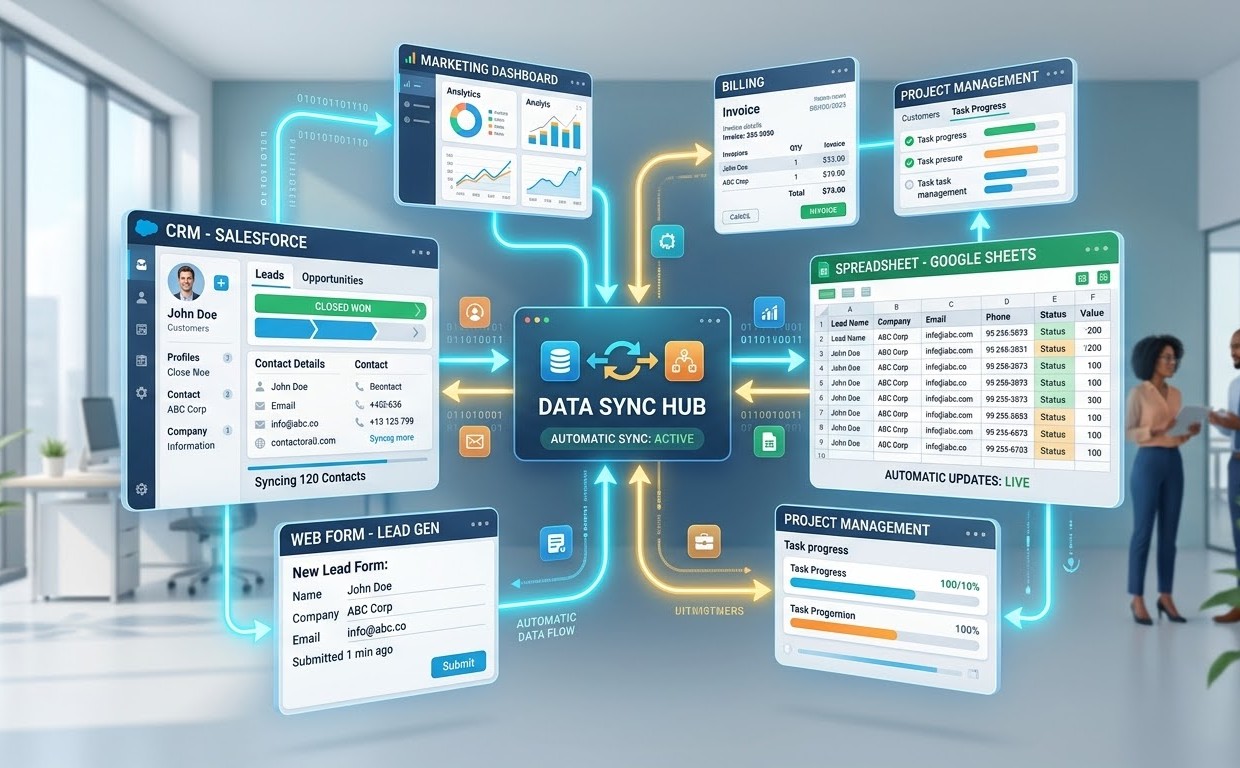 AI data synchronization 2027